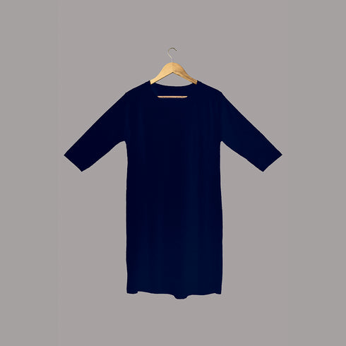 Plain Long Dress T shirt